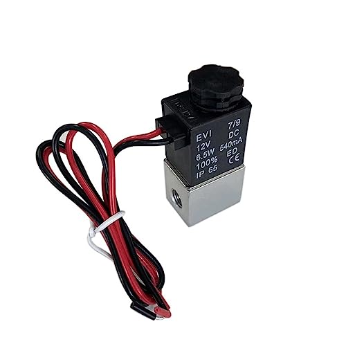 Électrovanne pneumatique 2 voies NO DC 12V à action directe