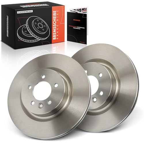 Kit disques de frein avant ventilés Frankberg Ø360mm compatible SDB000624 Range Rover Sport L320