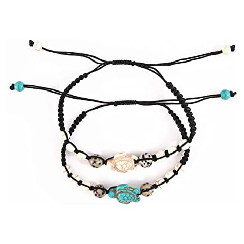 Fuqimanman2020 Turquoise Turtle Bracelet Set Cover