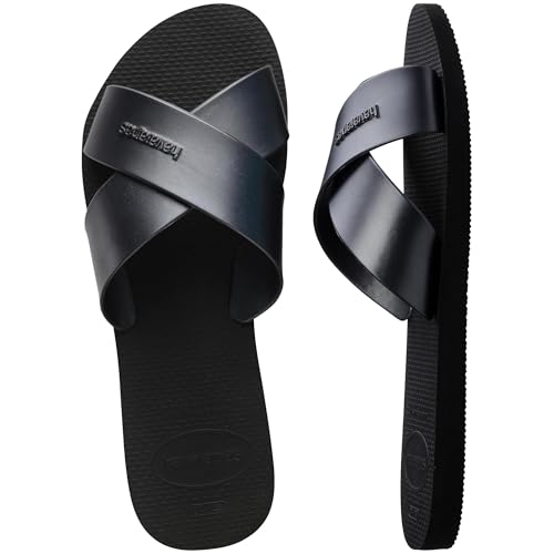 Image of Havaianas womens Aqua Metallic Sandal Black