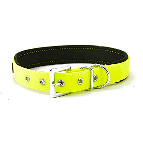 Nobby Halsband Cover, neon gelb L: 45-55 cm, B: 25 mm, 1 Stück