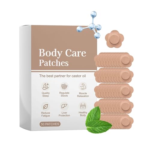 Parche Abdominal - Disco Moldeador Corporal,50 Unidades Parches Nutritivos Para Cuidado Abdominal E Hidratación Cutánea En El Hogar