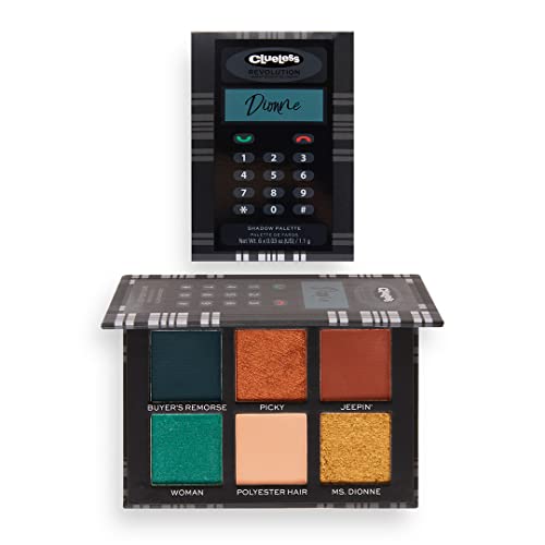Image of Makeup Revolution Clueless x Revolution Dionne Phone Nude Eyeshadow Palette Long Lasting Multi Reflective Shimmer Matte Glitter Pressed Pearls Eye Shadow Makeup Pallet