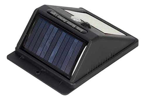 Luminária Solar 30 Leds Arandela com Sensor de Presença Automático Luz Externa de Parede Jardim