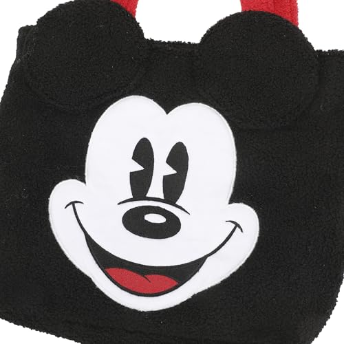 Bolso tote para mujer de Mickey Mouse Classic de Bioworld, sherpa, 12 pulgadas miniatura 6