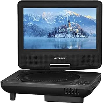 GH-PDV7R-BK Black 7 Type Portable DVD Player