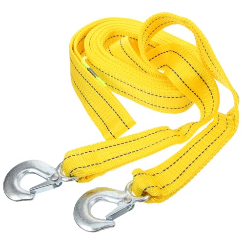 Mikinona 5 Polyester Car Trailer Towing Rope Tow Rope Car Trailer Rope Synthetic Trailer Rope Winch Strap for Car Trailer Come Along Winch Heavy Duty Car Winch Rope Sturdy Winch Rope