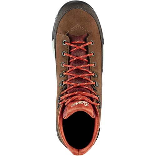Image of Danner Panorama 6 inch Waterproof Hiking Boots for Men | Rich Suede Upper, Breathable Danner Dry Barrier, Comfort Footbed, Traction Outsole, PU-Coated Leather Rand