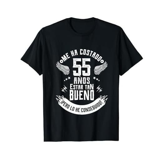 Me Ha Costado 55 Años Estar Tan Bueno 55 Cumpleaños Camiseta