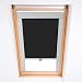 Produktbild KINLO Velux Dachfensterrollo Verdunkelungrollos für M06/306, Schwarz 61.3x94cm Sonnenschutz Dachfensterrollos Velux Thermorollos Hitzeschutz Jalousien Dachfenster Fensterdekoration Springrollos