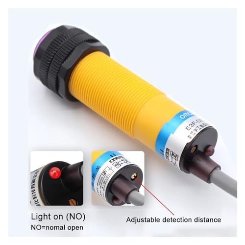 Sensor fotoeléctrico M18 E3F-DS20C4 para automatizar cintas de embalaje 2