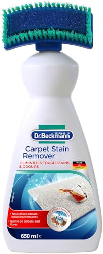 ドクターベックマン カーペットシミとり剤 布ソファ,ペットの汚れ消臭にも ブラシ付き 650ml
