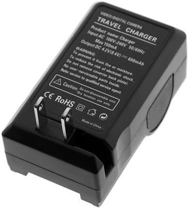 NB-6L NB6L Battery Charger with Car Charger Adapter for Canon Digital Camera & Camcorder