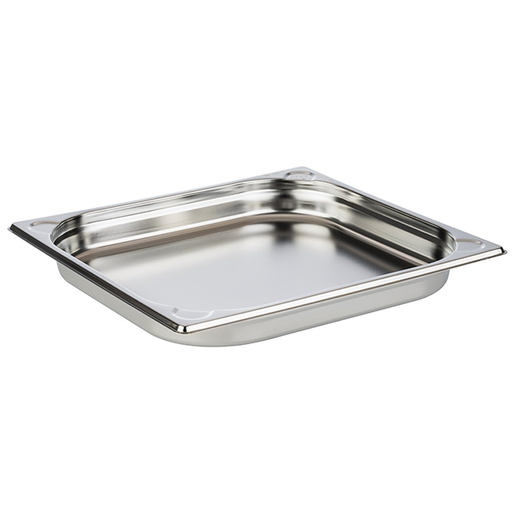 APS 81701 GN 2/3 Behälter, Edelstahl, 35,4 x 32,5 cm, Tiefe 40 mm, 3 Liter