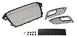 audi a4 b8 kühlergrill ausbauen Kühlergrill Wabengrill für Audi A4 B8 8K + Avant (Facelift ab 03/2012-)
