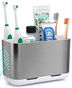 Lafara TH01 Uchwyt na Szczoteczki Metalowy