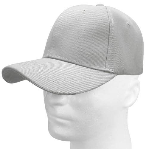 Image of Falari Wholesale Bulk Lot 12-Pack Baseball Cap Adjustable Size Plain Blank Solid Color