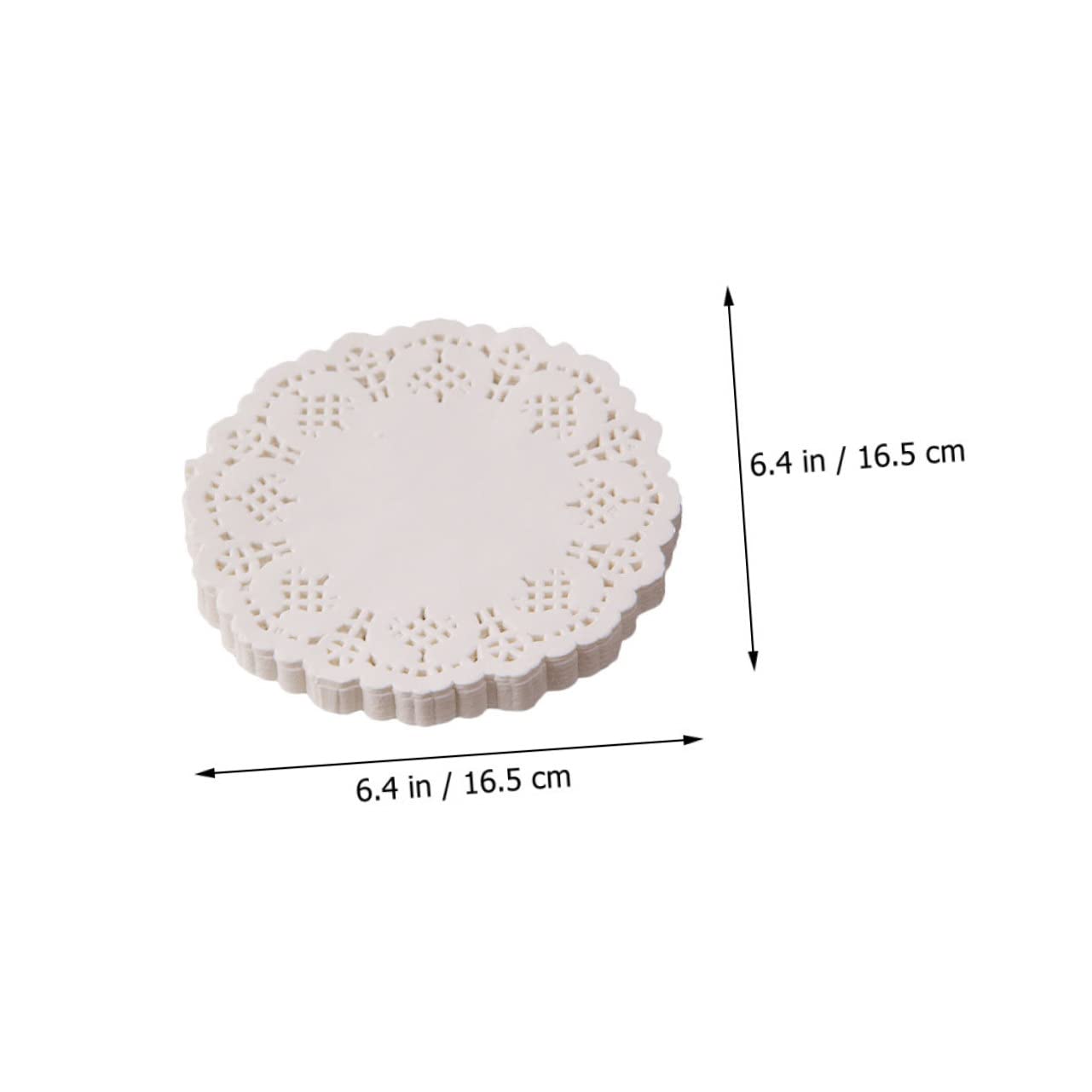 Cabilock 450Pcs Grease Lace Paper for Food Non Stick Snack Tray Liners for Fried Foods Sandwiches and Pizza Packaging Versatile Party Supplies