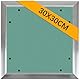 Sorlpv Revisionsklappe 30x30cm, Wartungsöffnung GK-Einlage Gipskarton 10mm, Alu-Rahmen Revisionstür Revision Wartungstür, Wartungsklappe Unsichtbar für Feuchtraumgeeignet, Trockenbau