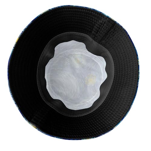 Image of Bucket Hat for Women Men, Fashion Print Outdoor Beach Hat Packable Sun Cap for Travel Hiking