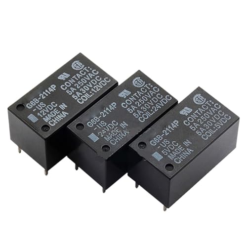 Relais G6B-1114P 24VDC 12V 5V pour circuit imprimé