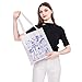 MEIKIUP Owl Inspired Gift Owl Characters Makeup Bag Tote Bag Hexside Magic Gift (owl tote bag)
