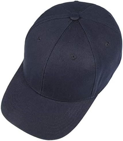 Liberby Cappellino Baseball Da Donna In Cotone Twill, Taglia Unica Regolabile 54-58 Cm, Colore Blu