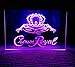 Crown Royal Whiskey beer Bar LED Neon Light Sign Man Cave A104-B