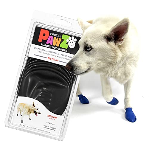 PAWZ PAWB-M Hundestiefel, schwarz