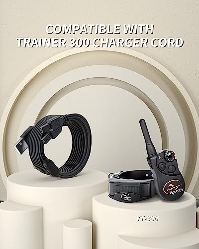 VHBW SDT00-17190 Charging Adaptor YT-300 Compatible with SportDOG YardTrainer 300 Remote Trainer SDT00-17110 5.9Ft - Thumbnail 2