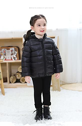 Infant And Toddler Baby Boys Girls Winter Warm Cotton Puffer Cartoon Coats Kids Thicken Jacket Outerwear (18-24Months, Pink-1) #TOP2