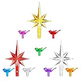 Ceramic Christmas Tree Replacement Lights Bulbs - Multicolor Plastic Medium Twist Light Ornaments, B