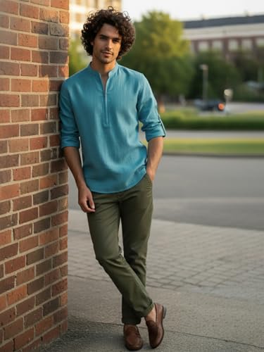 Image of Vida Loca Short Kurta for Men and Boys. (VFLX100)