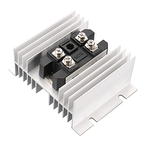 Ponts redresseurs MDQ-100A 1600V diode module Baomain avec dissipateur de chaleur alu