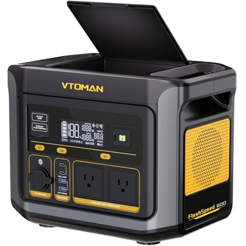 VTOMAN FlashSpeed 600 Portable Power Station