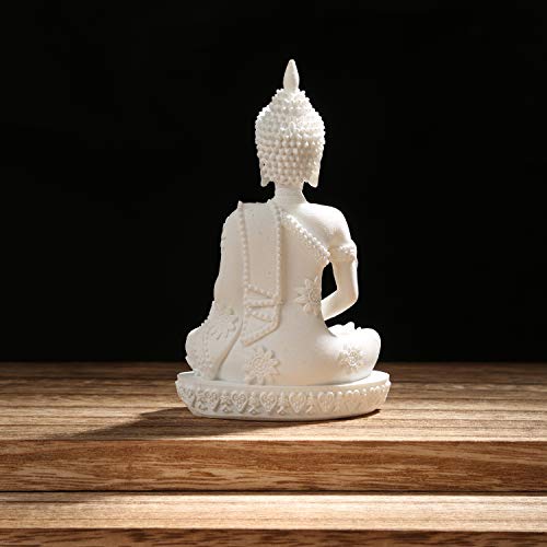 Estatua Buda Minimalista en Resina 11 cm miniatura 2