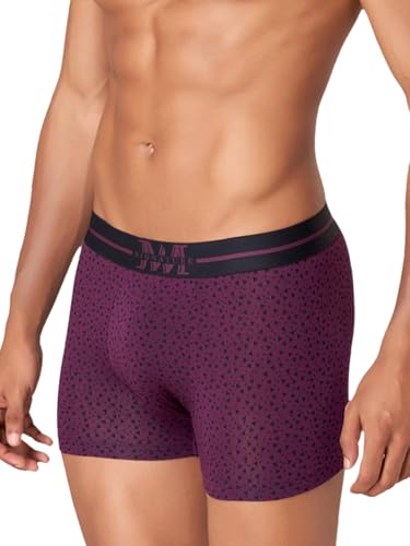 Macroman M-Series MW Signature Collection by Rohit Bal Premium Modal, Spandex Mens Trunks Potent Purple XX-Large MMS8522