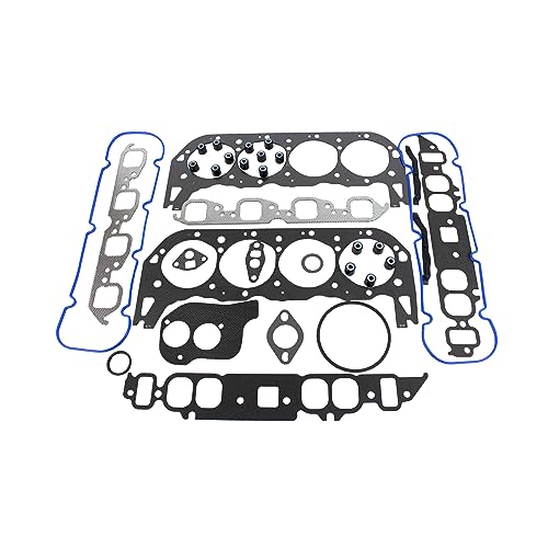Image of DNJ HGB3111 Engine Cylinder Head Gasket Set with Head Bolt Kit, Complete Repair Set for 1991-1995 Chevrolet, GMC C1500, C2500, C2500 Suburban 7.4L V8 16V OHV 454cid