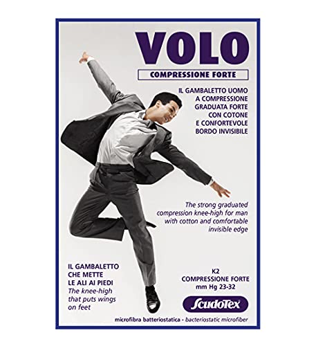 Scudotex Jambe Volo pour homme compression forte bleu taille 4 70 g