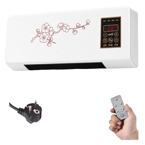 Epicooler Klimaanlage Tragbar, Epicooler Klimaanlage Wand, WandklimageräT Ohne AußEneinheit KüHlventilator FüR KüChe, Schlafzimmer (Red)