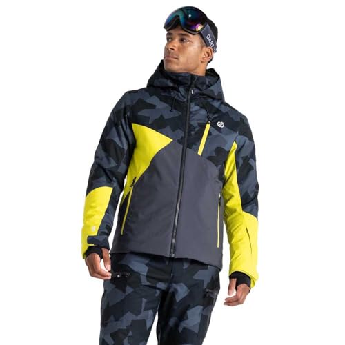 Dare 2b Mens Baseplate Jacket Neon Spring/Black Geo XL