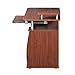 Techni Mobili Complete Computer Workstation Desk With Storage, Mahogany, 48
