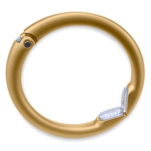 Clipa Bag Hanger – Matte Gold PVD – The Ring That Opens Into a Hook and Hangs in Just 1/2″ of Space, Holds 33 lbs., 3 yr. Warranty