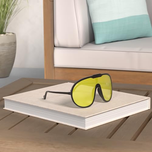 Oversized One Piece Sunglasses For Women Men Fashion Vintage Sun Glasses Punk Large Frame Eyewear UV400 Shield Goggles2