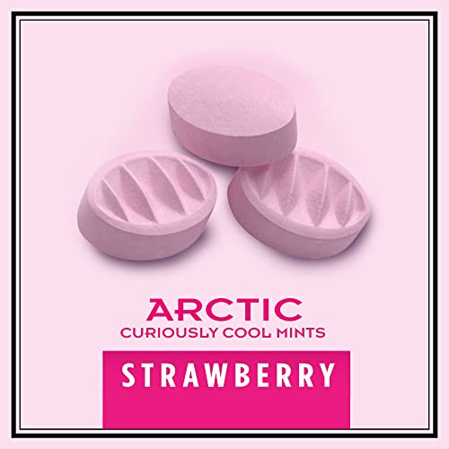 ALTOIDS Arctic Strawberry Breath Mints Hard Candy Bulk, 1.2 oz Tin (Pack of 8) - Thumbnail 4