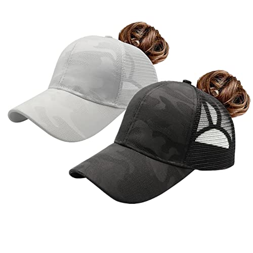 Casquette de baseball queue de cheval ProMindFun camouflage idéale pour le sport et les loisirs