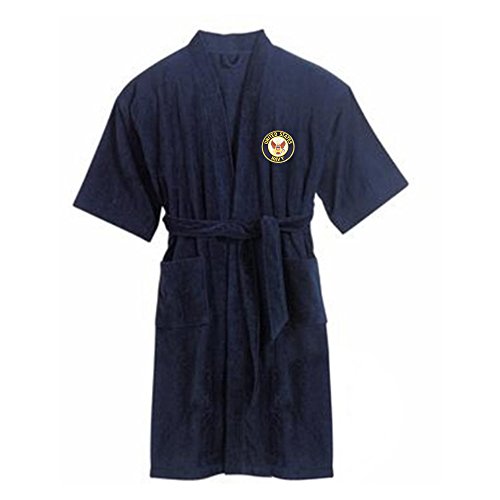 Navy Bathrobe