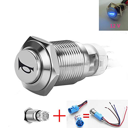 PULSANTE DI RICAMBIO PER CLACSON AUTO 1 PEZZO INTERRUTTORE UNIVERSALE PULSANTE DI RICAMBIO PER CLACSON AUTO 1 PEZZO INTERRUTTORE UNIVERSALE