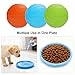 3 Stück Frisbee Hund Gummi 15cm Dog Disc Hundefrisbee Hunde Frisbee Scheibe für Werfen & Fangen, Target Bodentarget Hund Hundespielzeug Frisbees zum Apportieren für Hundetraining und Spielspaß