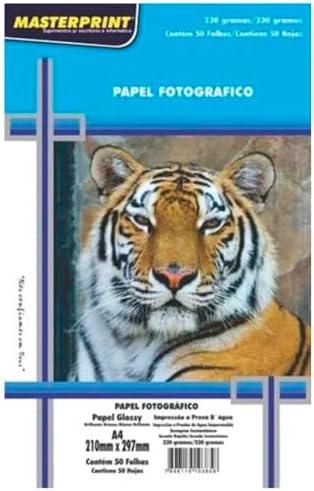 Papel Fotografico Inkjet A4 230G Pct Com 50-105007